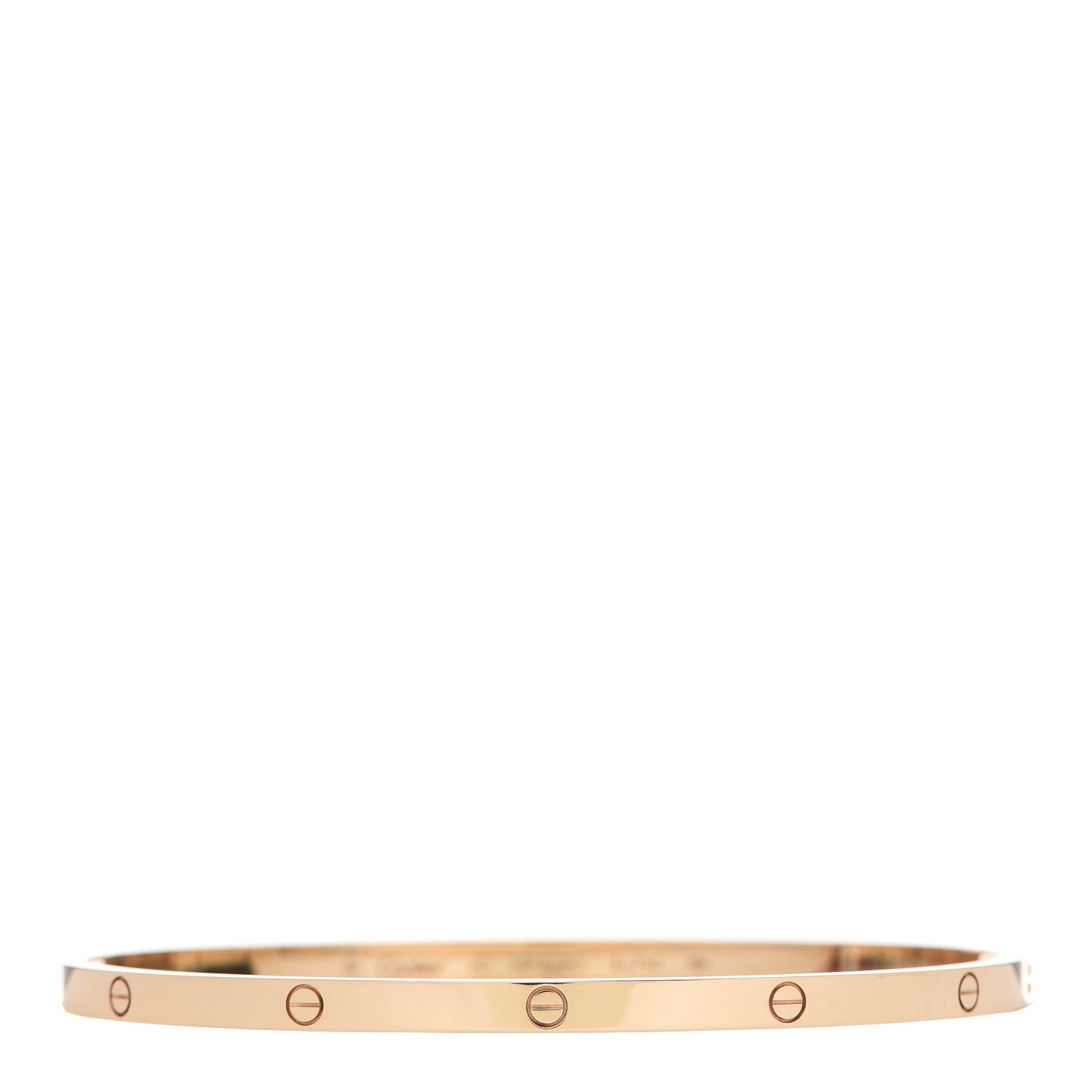 Cartier 18K Yellow Gold Small LOVE Bracelet 20 1 of 6