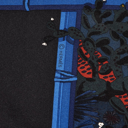 Hermes Silk Jardins D'Hiver Scarf 90 5 of 7
