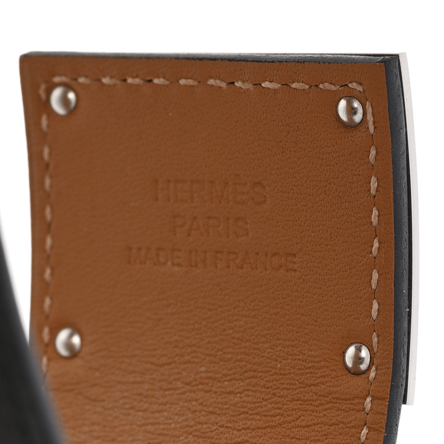 Hermes Chamonix Kelly Dog Bracelet T2 Black 3 of 4