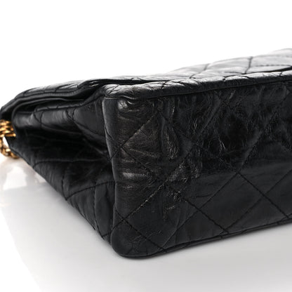 Chanel Aged Calfskin Quilted 2.55 Reissue 228 Flap Black 7 of 9