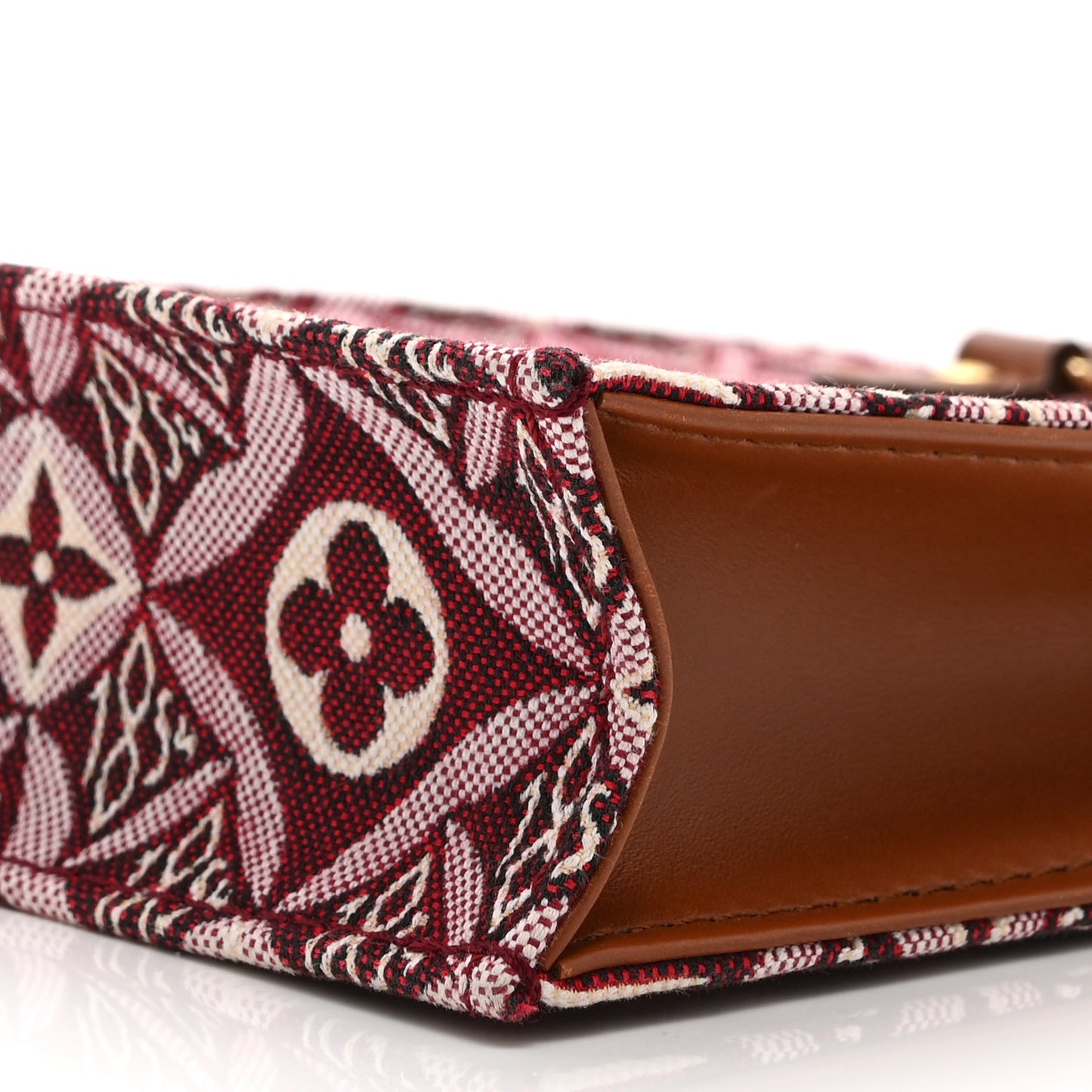 Jacquard Since 1854 Petit Sac Plat Bordeaux