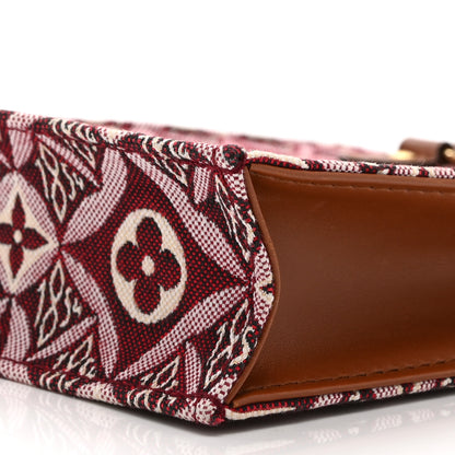 Louis Vuitton Jacquard Since 1854 Petit Sac Plat Bordeaux 10 of 10