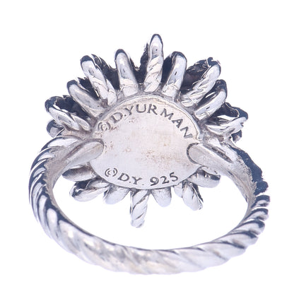 David Yurman Sterling Silver Garnet Starburst Ring 47 4 5 of 5