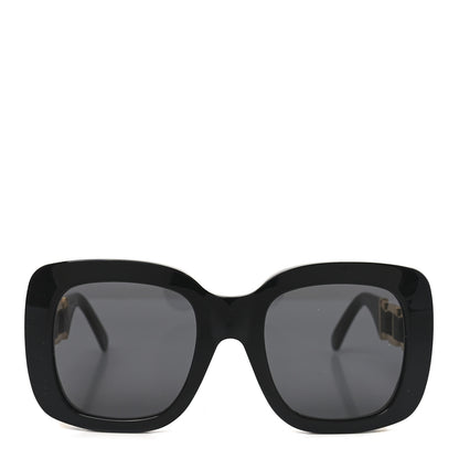 Louis Vuitton Acetate LV Chain Braided Maxi Square Sunglasses Z2861U Black 2 of 9
