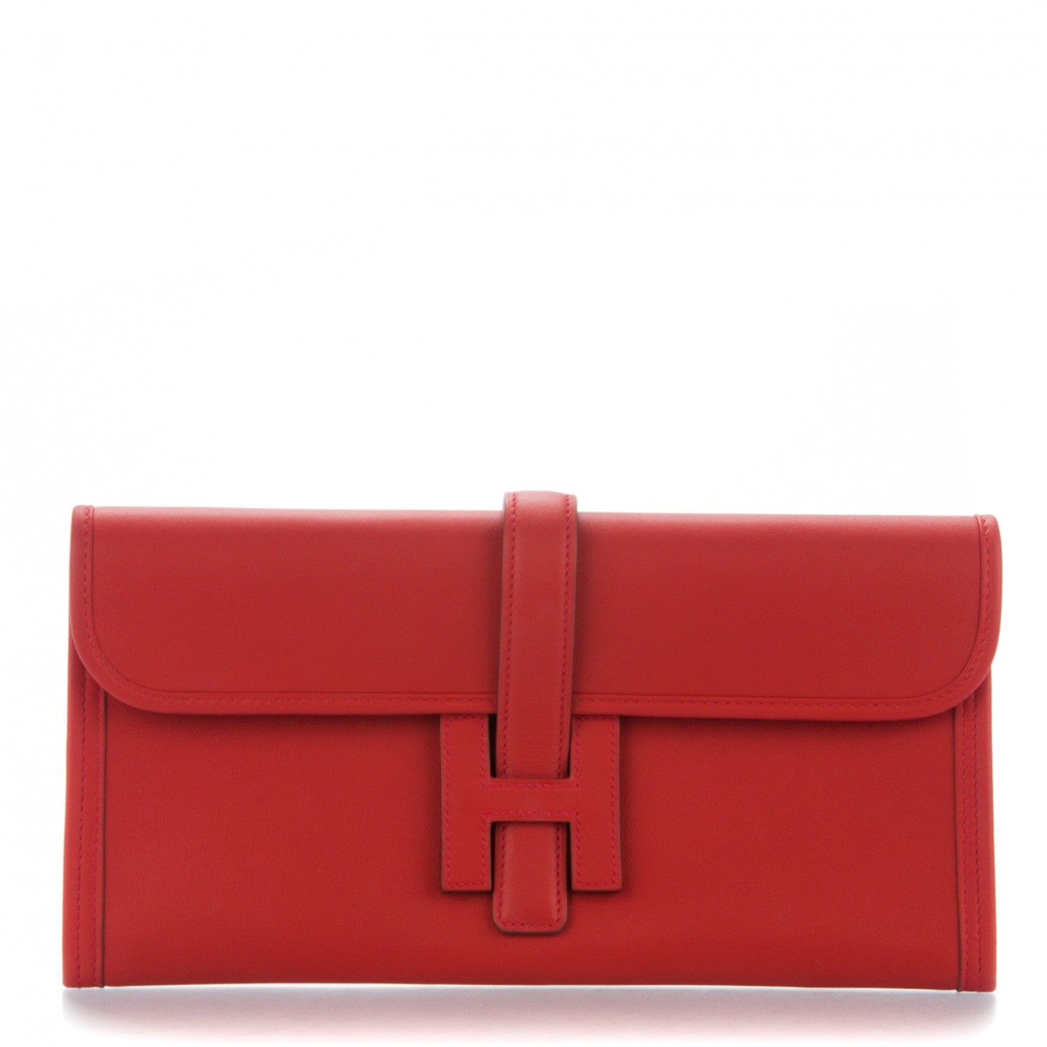 Hermes Swift Jige Elan 29 Clutch Vermillion 1 of 6