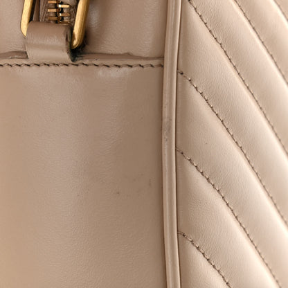 Saint Laurent Calfskin Matelasse Monogram Lou Camera Bag Dark Latte 12 of 13