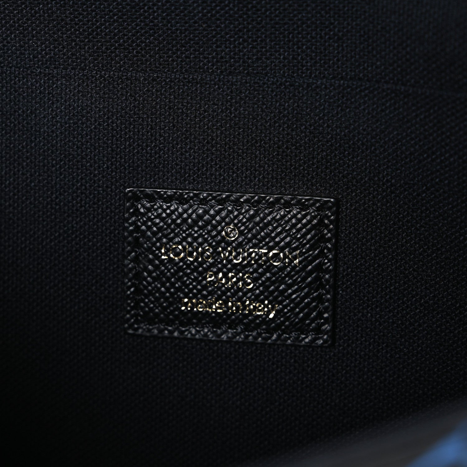 Louis Vuitton Game On Felicie Chain Wallet Black 6 of 9