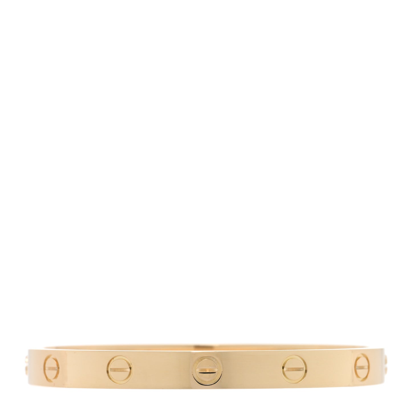 18K Yellow Gold Love Bracelet 16