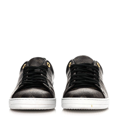 Louis Vuitton Patent Monogram Frontrow Sneakers 41 2 of 7