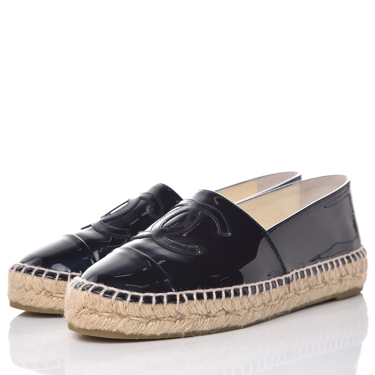 Patent CC Espadrilles 35 Navy
