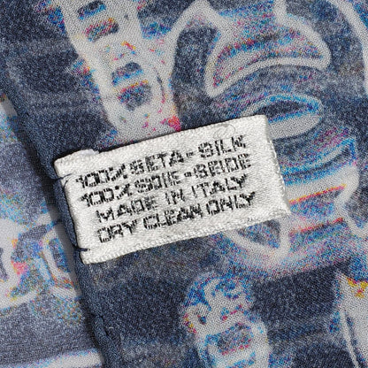 Chanel Silk CC Chain Square Scarf 3 of 3