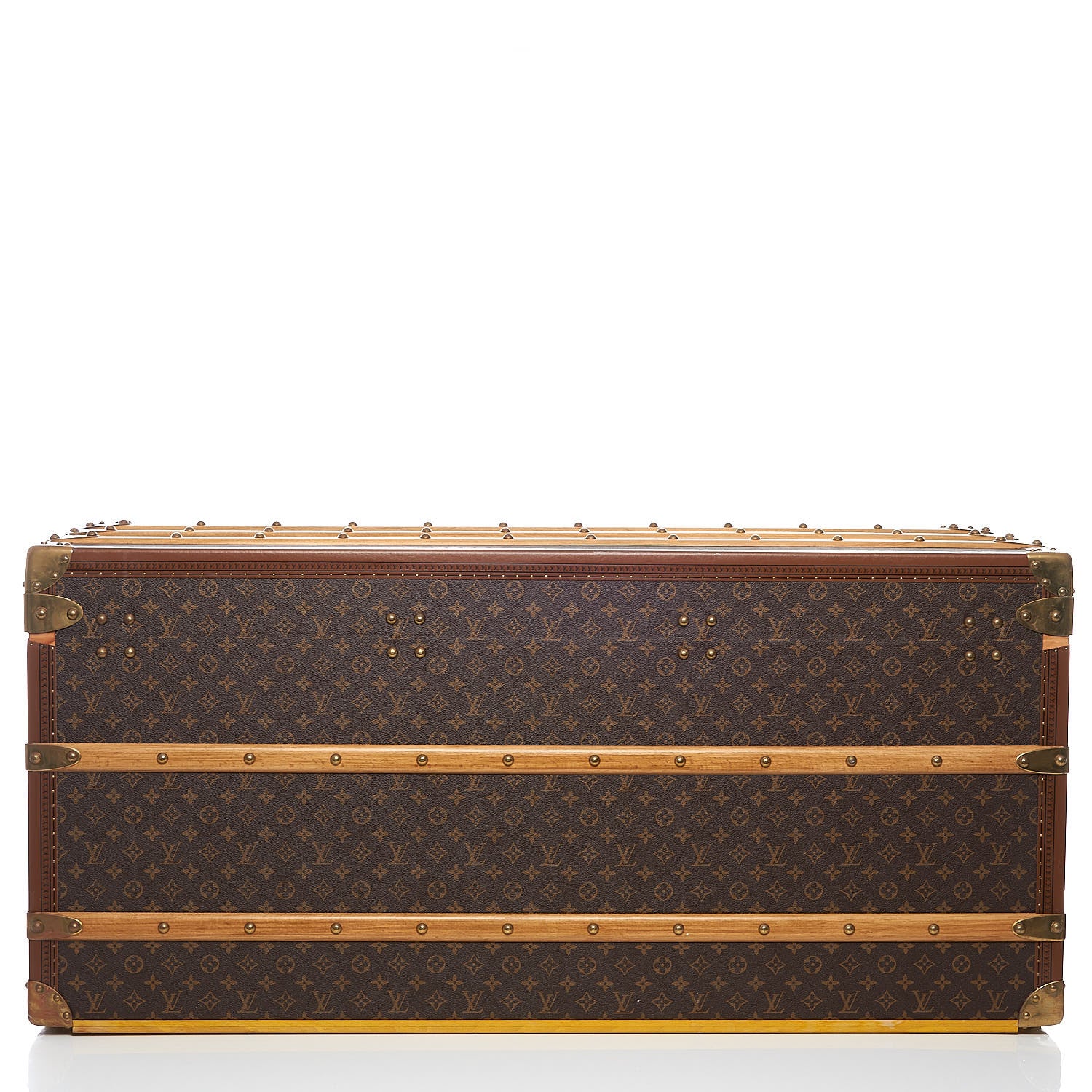 Louis Vuitton Monogram Malle Courrier Lozine Trunk 110 8 of 50