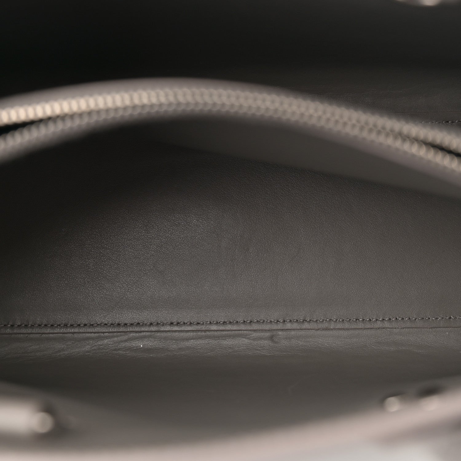 Saint Laurent Calfskin Crocodile Embossed Baby Sac De Jour Fog 5 of 13