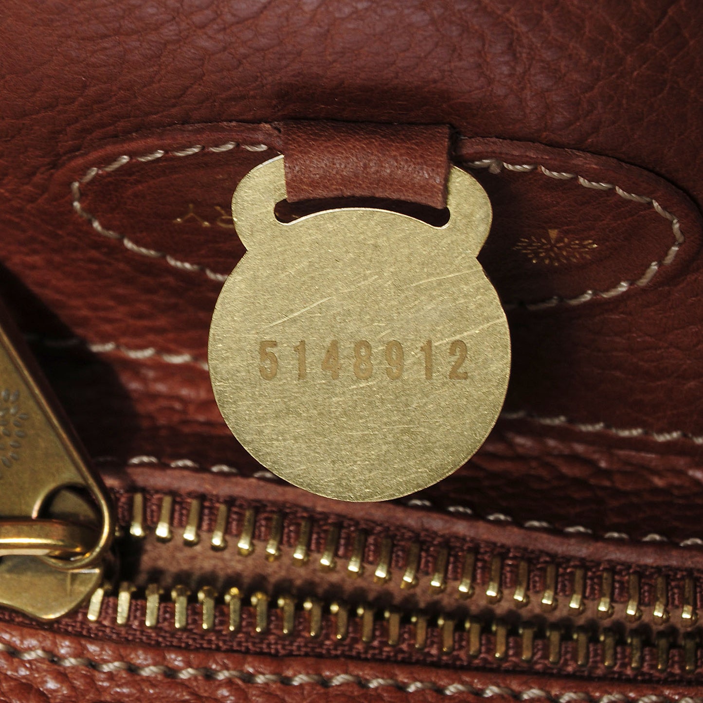 Natural Leather Bayswater Oak