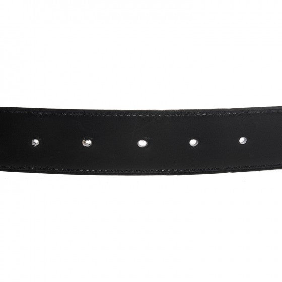 Togo Box 32mm H Belt 90 Blue Jean Noir