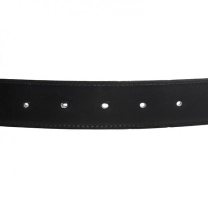 Hermes Togo Box 32mm H Belt 90 Blue Jean Noir 5 of 18