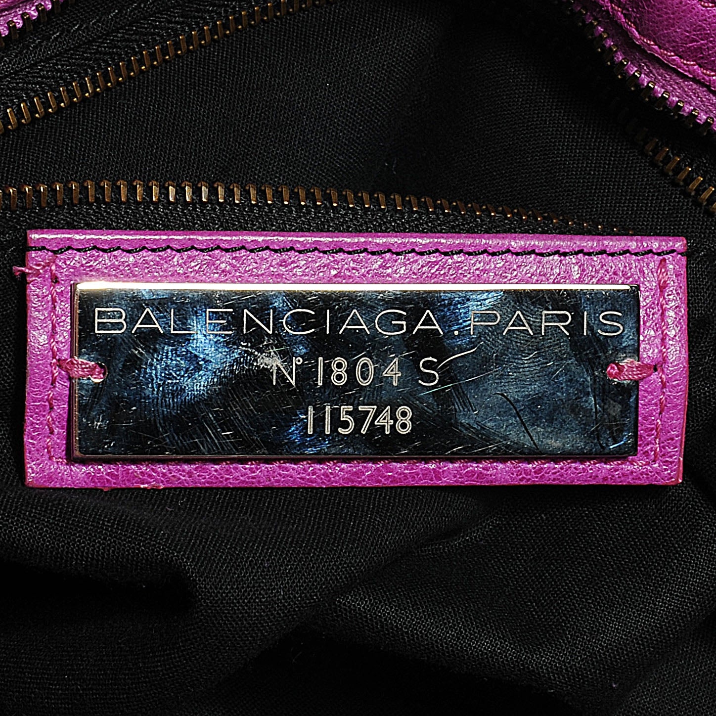 Balenciaga Agneau City Magenta 3 of 8