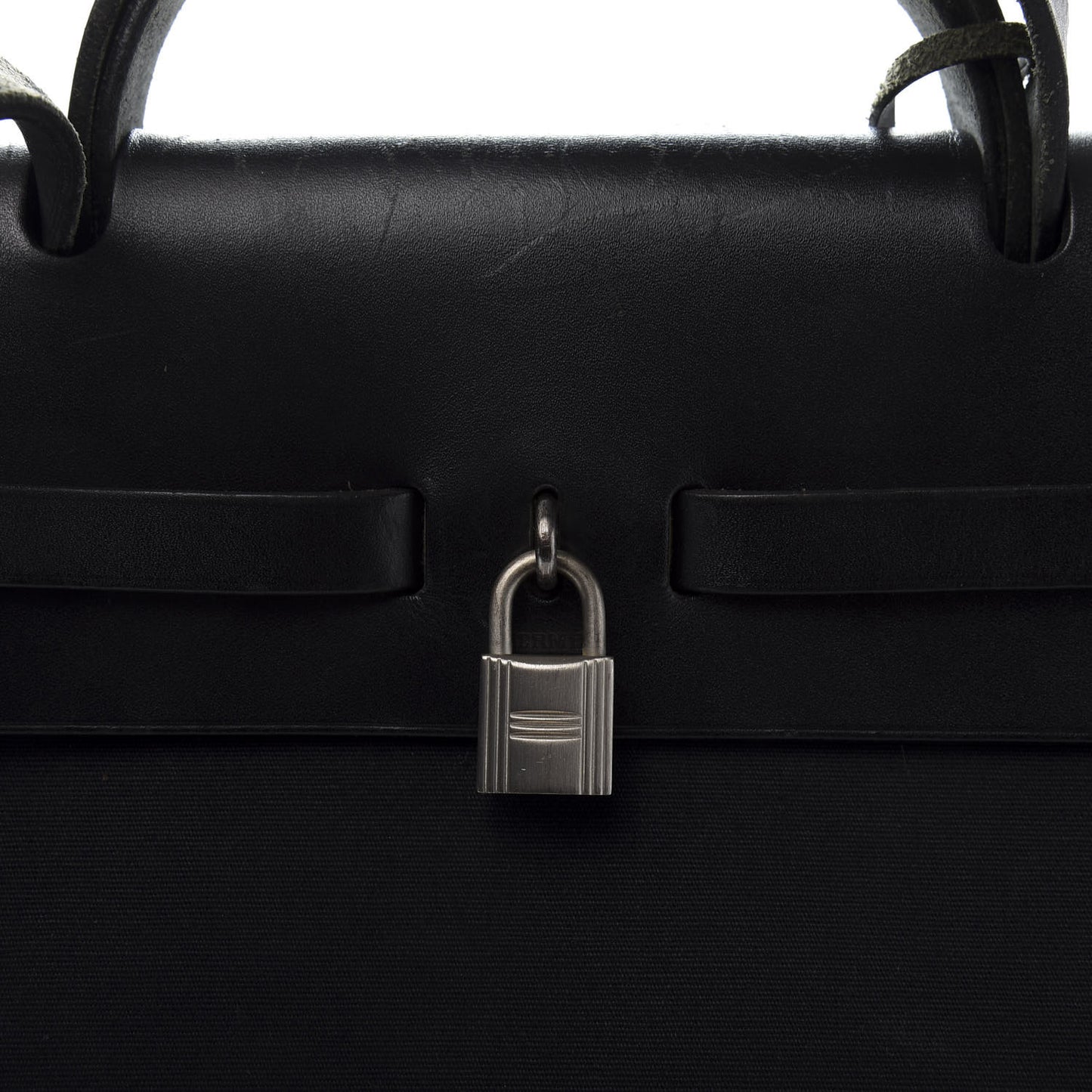 Toile Vache Calfskin Herbag 39 MM Black