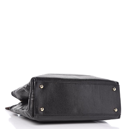 Chanel Caviar CC Shoulder Bag Black 4 of 10