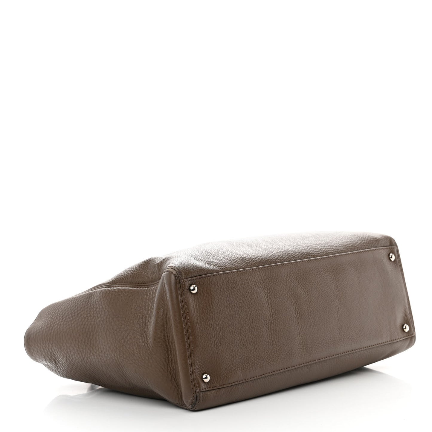 Deerskin Cerf Executive Shopper Tote Brown