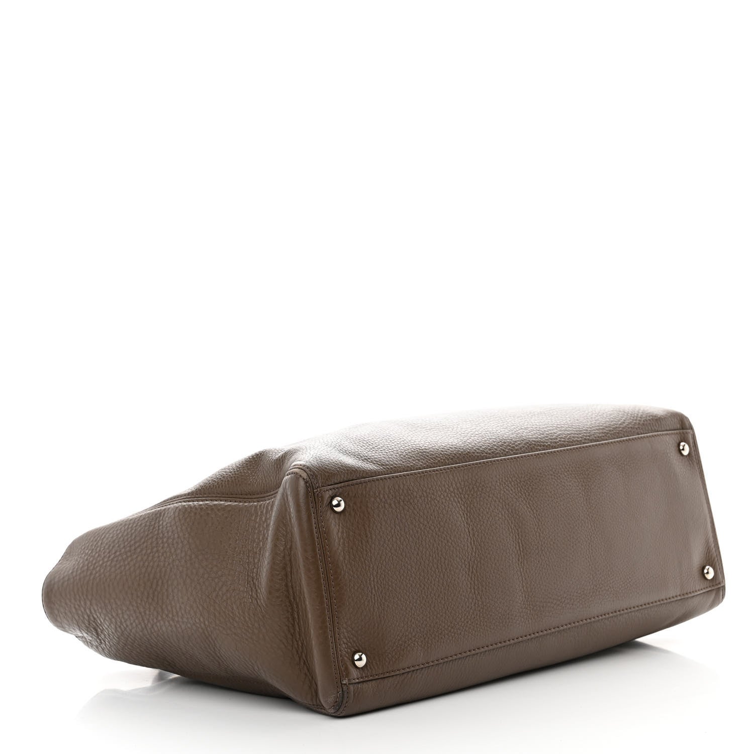 Chanel Deerskin Cerf Executive Shopper Tote Brown 5 of 22