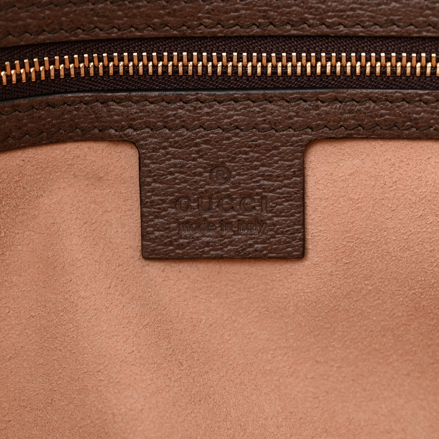 Gucci GG Supreme Monogram Medium Ophidia Shopping Tote Brown 6 of 16
