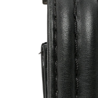 Chanel Calfskin Double Stitch Large Boy Flap Black 12 of 13