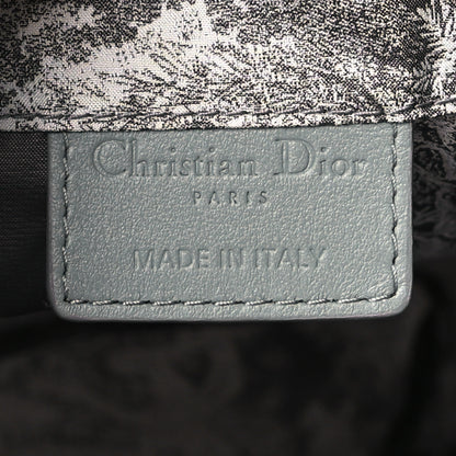Christian Dior Technical Fabric Embroidered Toile De Jouy Sauvage DiorTravel Pouch Grey 6 of 10