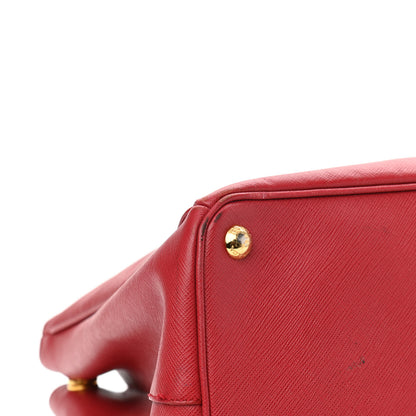 Prada Saffiano Lux Large Tote Fuoco 16 of 20