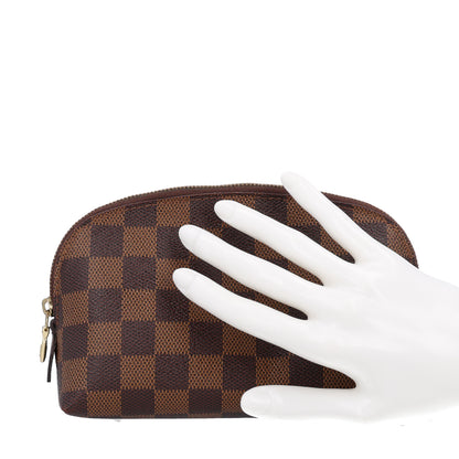 Louis Vuitton Damier Ebene Cosmetic Pouch 2 of 9