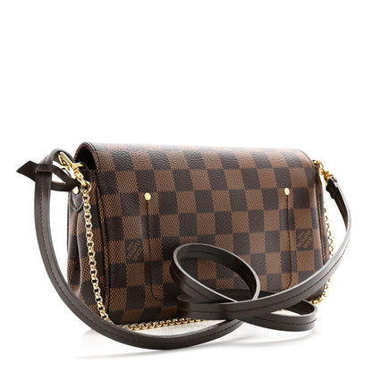 Louis Vuitton Damier Ebene Favorite PM 3 of 9