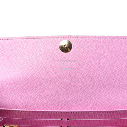 Louis Vuitton Monogram Multicolor Sarah Wallet White Litchi 6 of 8