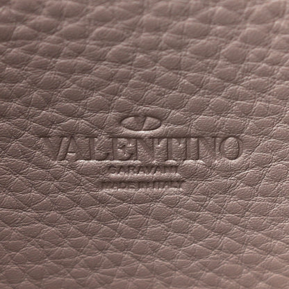 Valentino Garavani Pebbled Calfskin Medium Rockstud Flip Lock Crossbody Bag Poudre 6 of 11