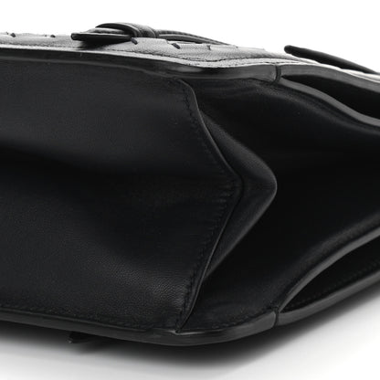 Bottega Veneta Nappa Intrecciato Shoulder Bag Black 9 of 9