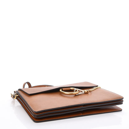 Chloe Goatskin Medium Faye Shoulder Bag Caramel 4 of 7