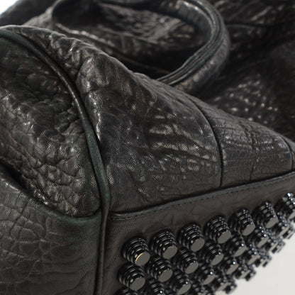 Alexander Wang Pebbled Lambskin Rocco Black Matte Black Hardware 5 of 13