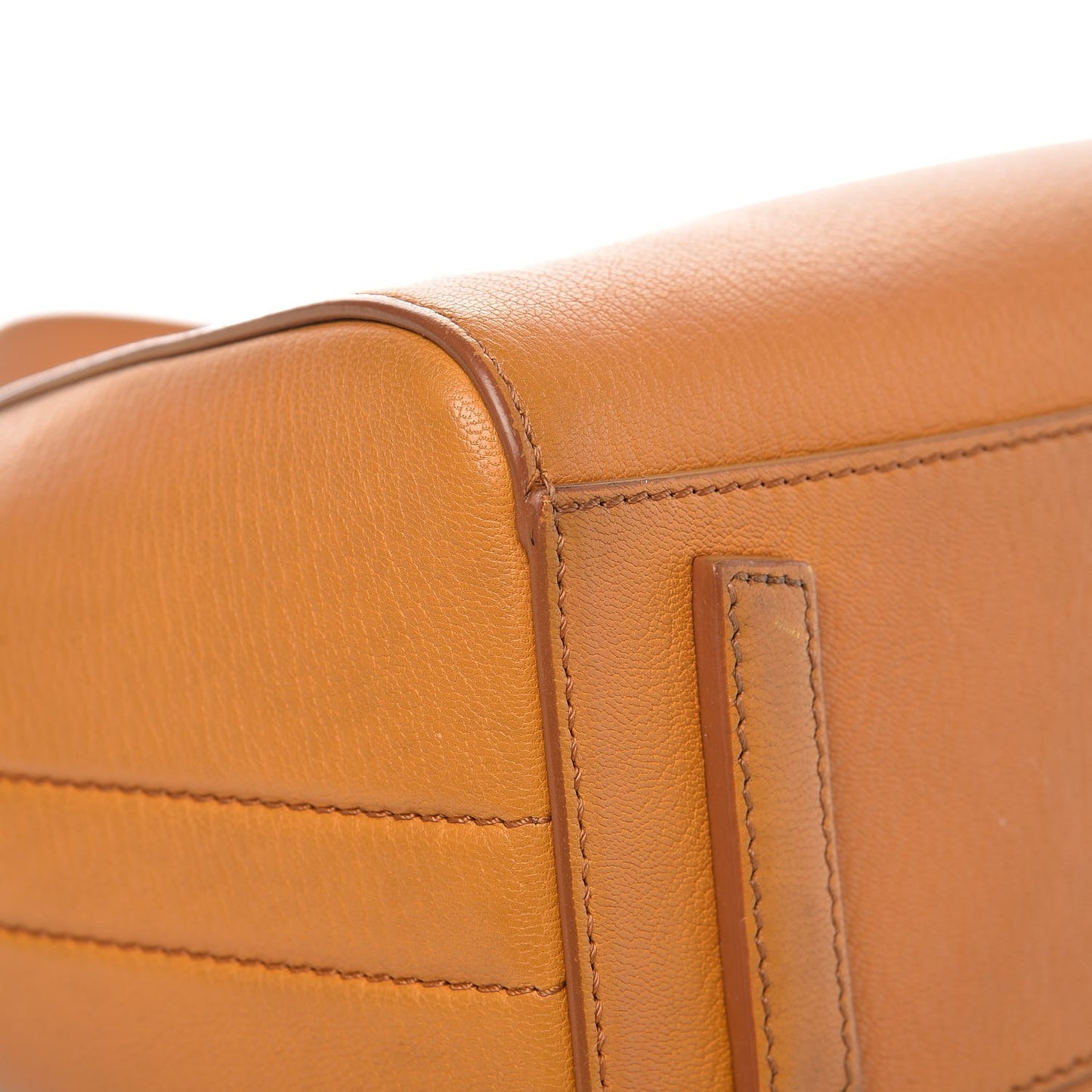 Sugar Goatskin Mini Antigona Rust
