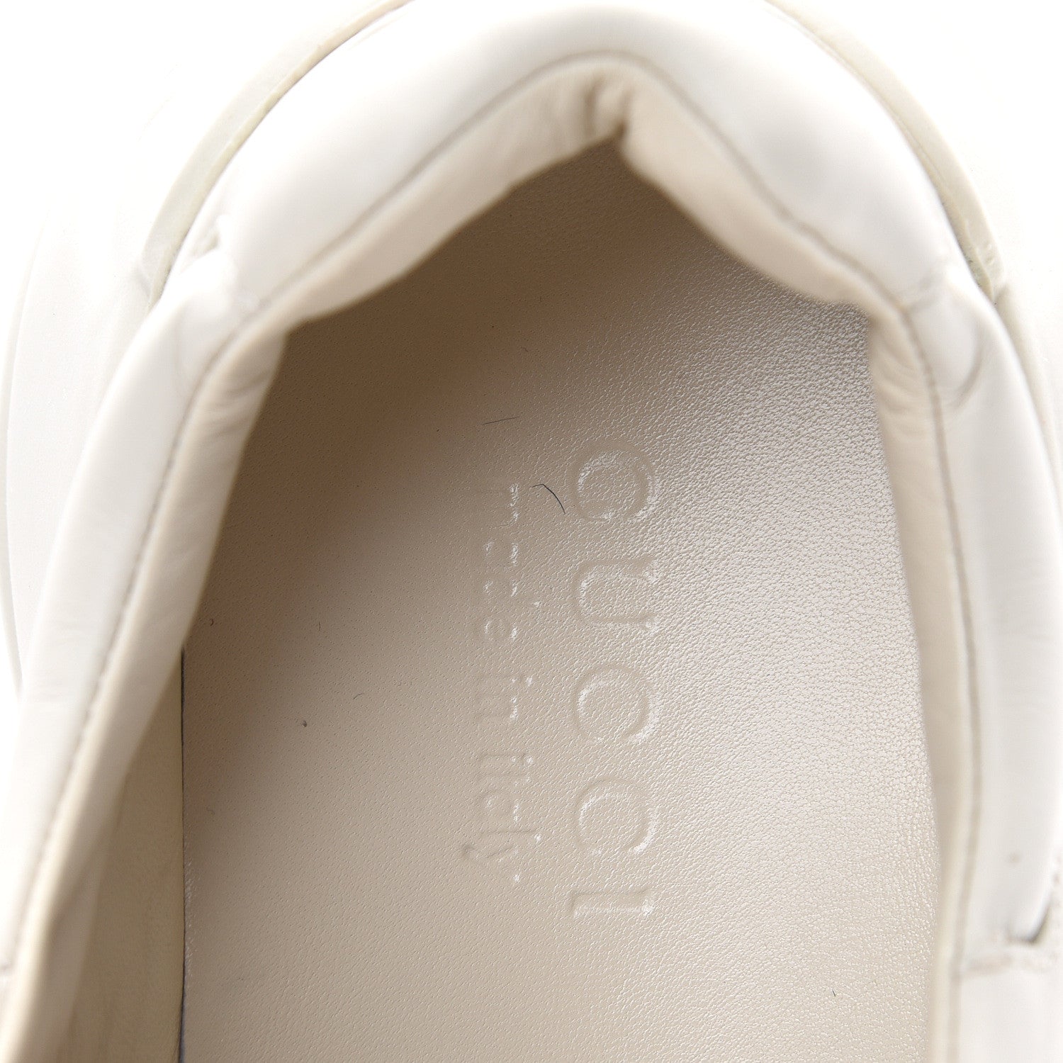 Gucci Calfskin Web Printed Mens Rhyton Sneakers 7.5 Mystic White 7 of 13