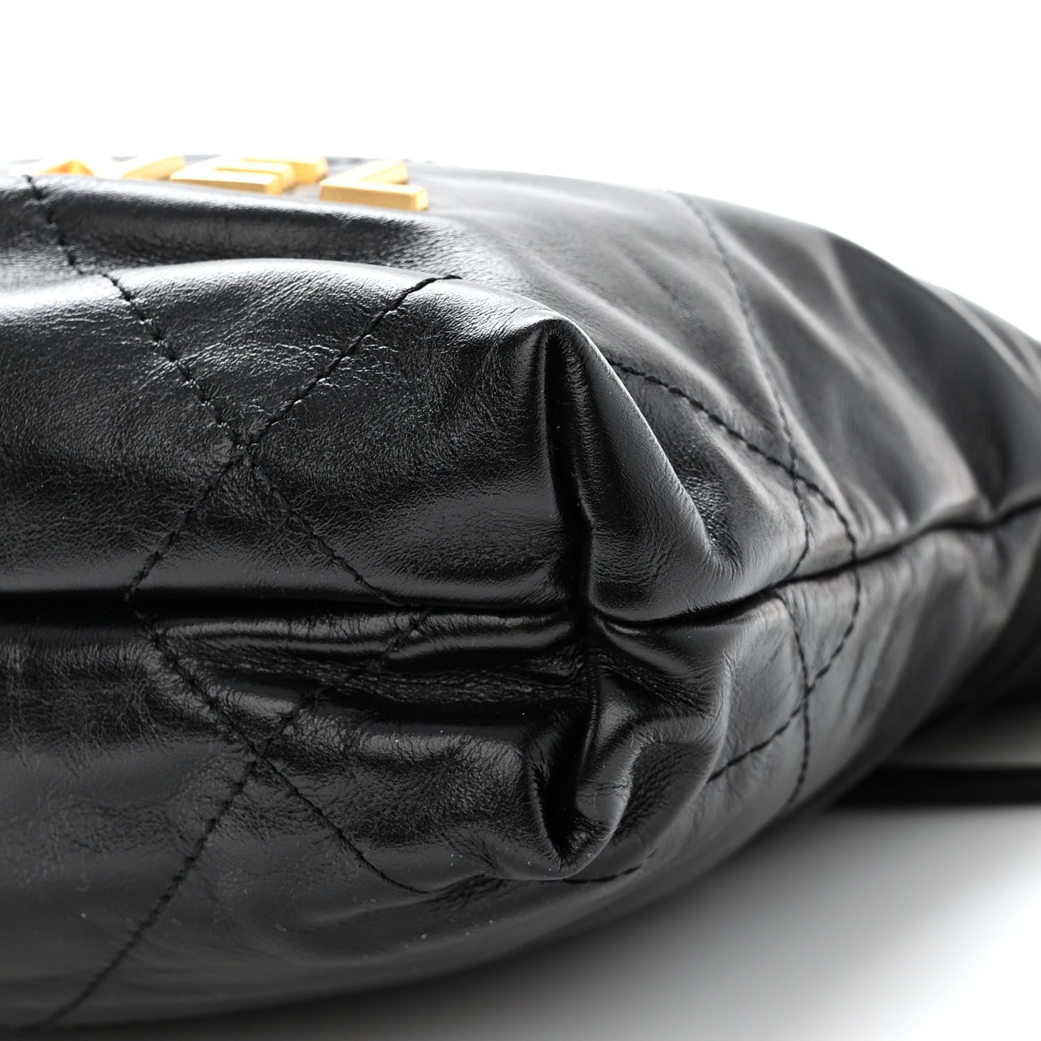 Chanel Shiny Calfskin Quilted Mini Chanel 22 Black 10 of 10