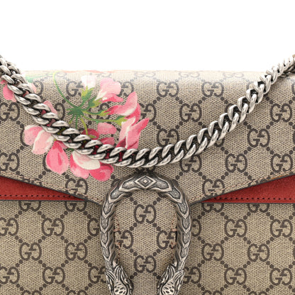 Gucci GG Supreme Monogram Blooms Small Dionysus Shoulder Bag Beige Multicolor Dry Rose 8 of 11
