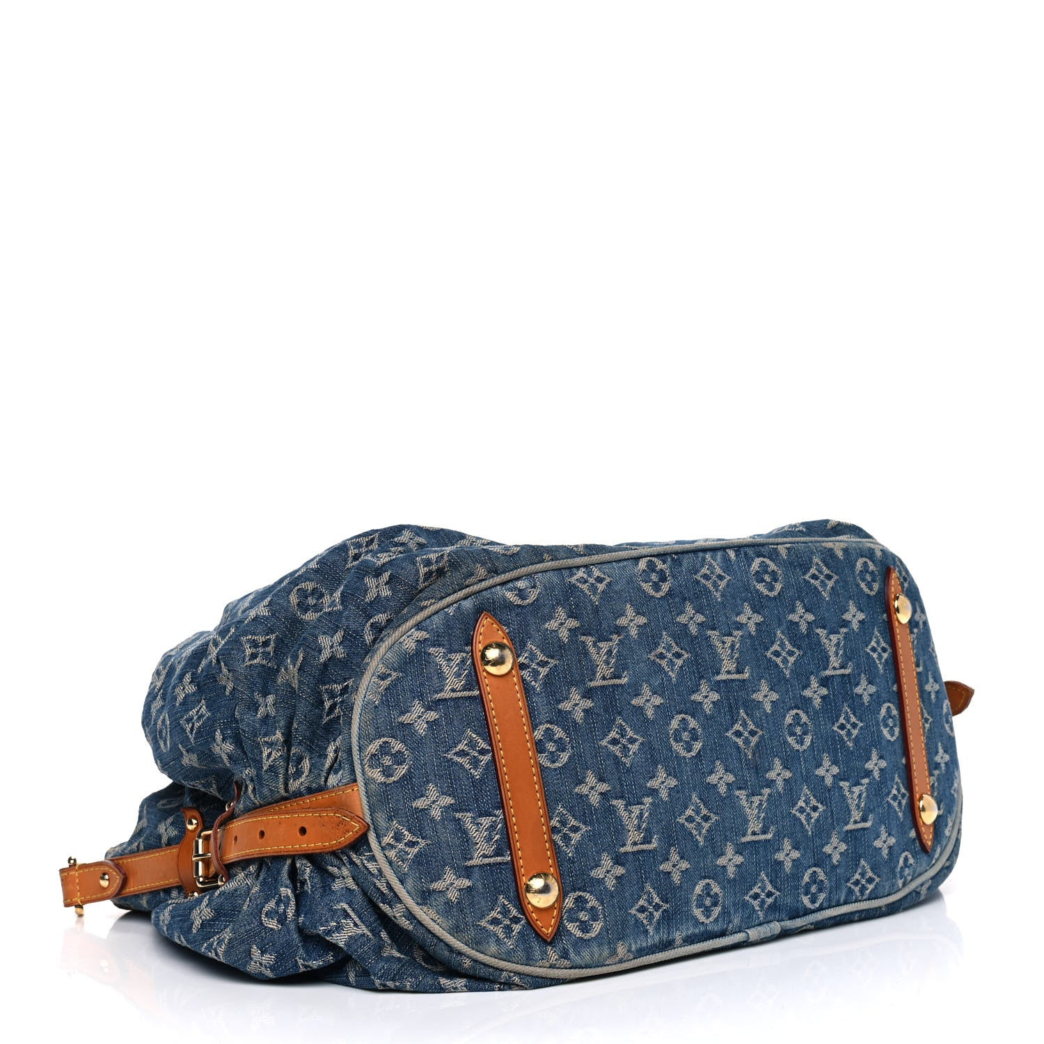 Louis Vuitton Denim Mahina XL Blue 3 of 21