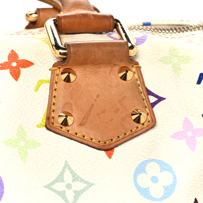 Louis Vuitton Monogram Multicolor Speedy 30 White 13 of 15
