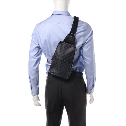 Louis Vuitton Damier Graphite Avenue Sling Backpack 2 of 10