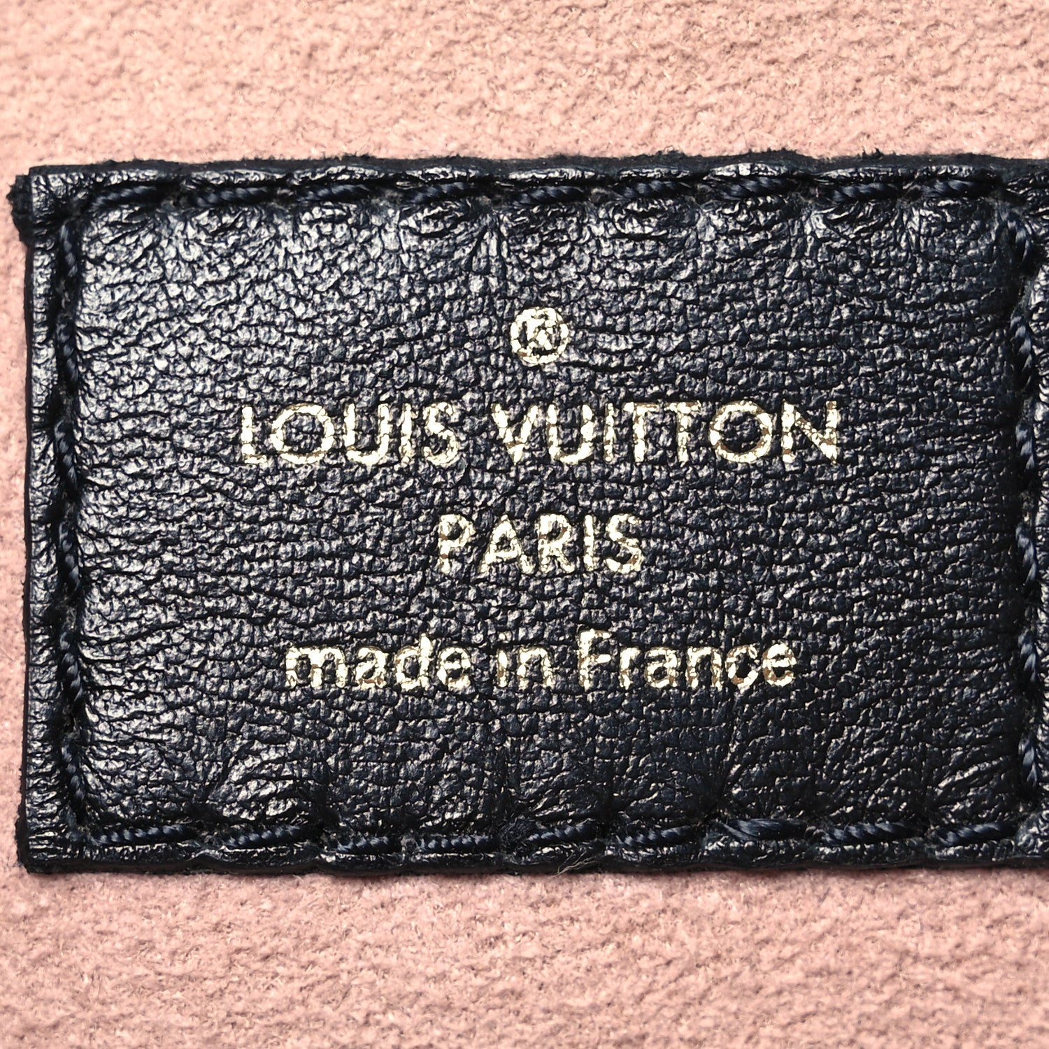 Louis Vuitton Lambskin Embossed Monogram Coussin PM Black 5 of 12