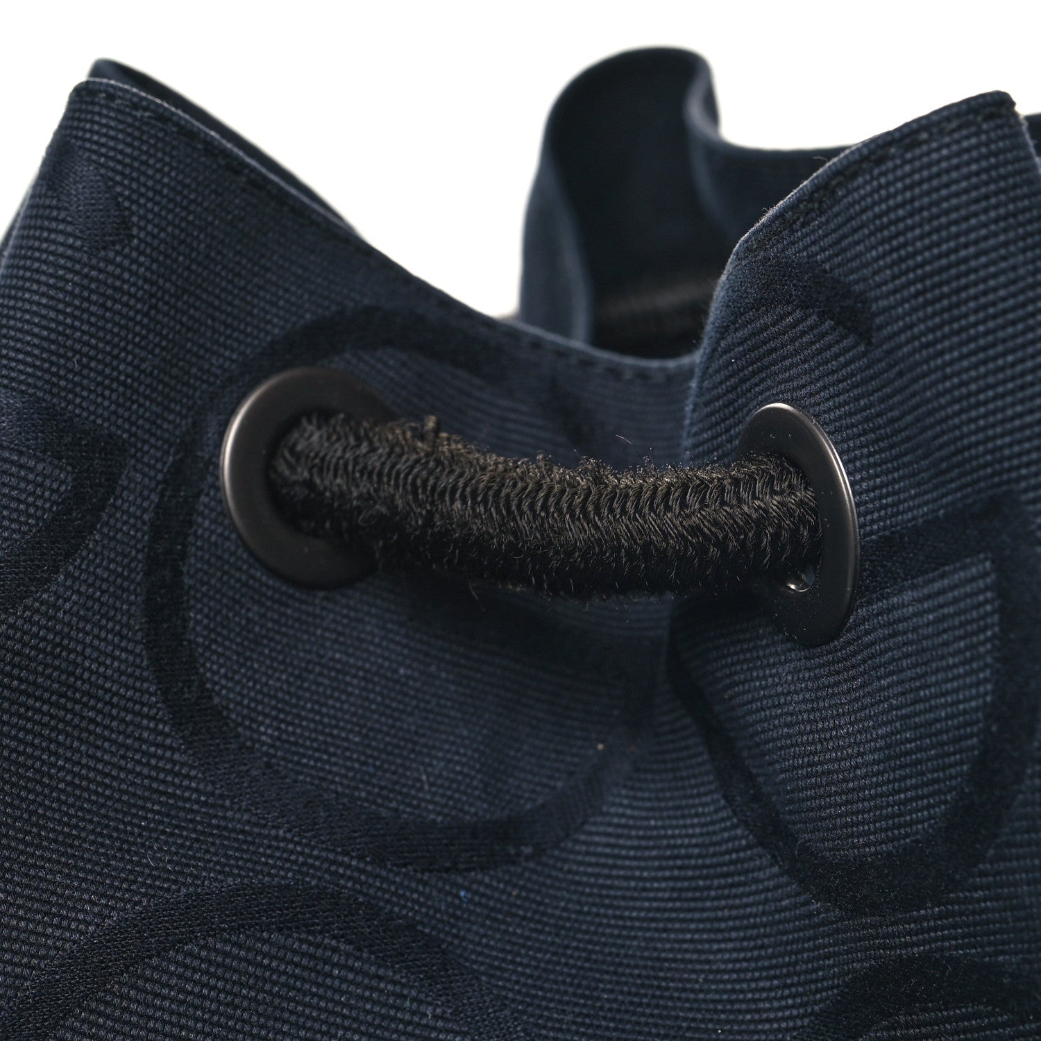 Gucci Nylon G Drawstring Sling Backpack Navy Blue 12 of 12