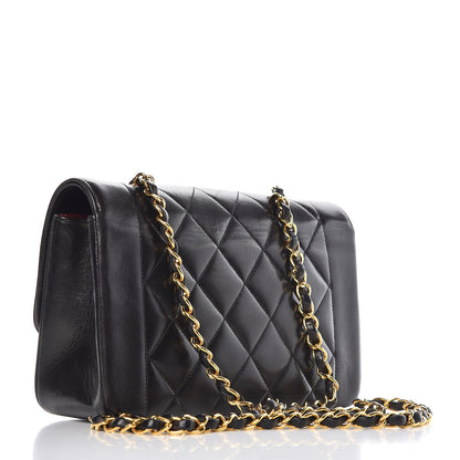 Chanel Lambskin Quilted Small Single Flap Black 3 of 8