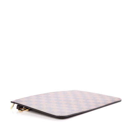 Louis Vuitton Damier Ebene Neverfull MM GM Pochette Rose Ballerine 4 of 8