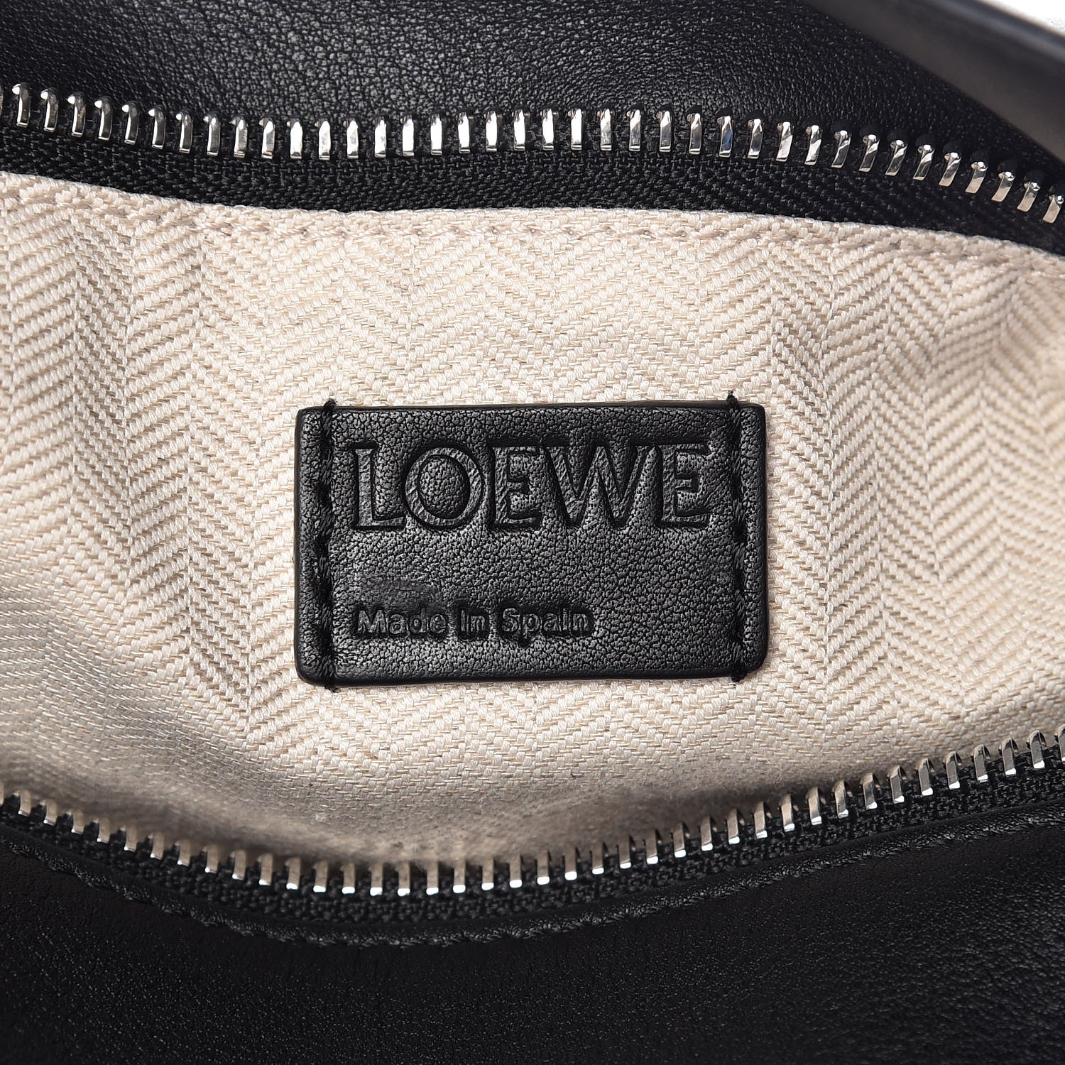 Loewe Calfskin Small Puzzle Bag Black 6 of 7