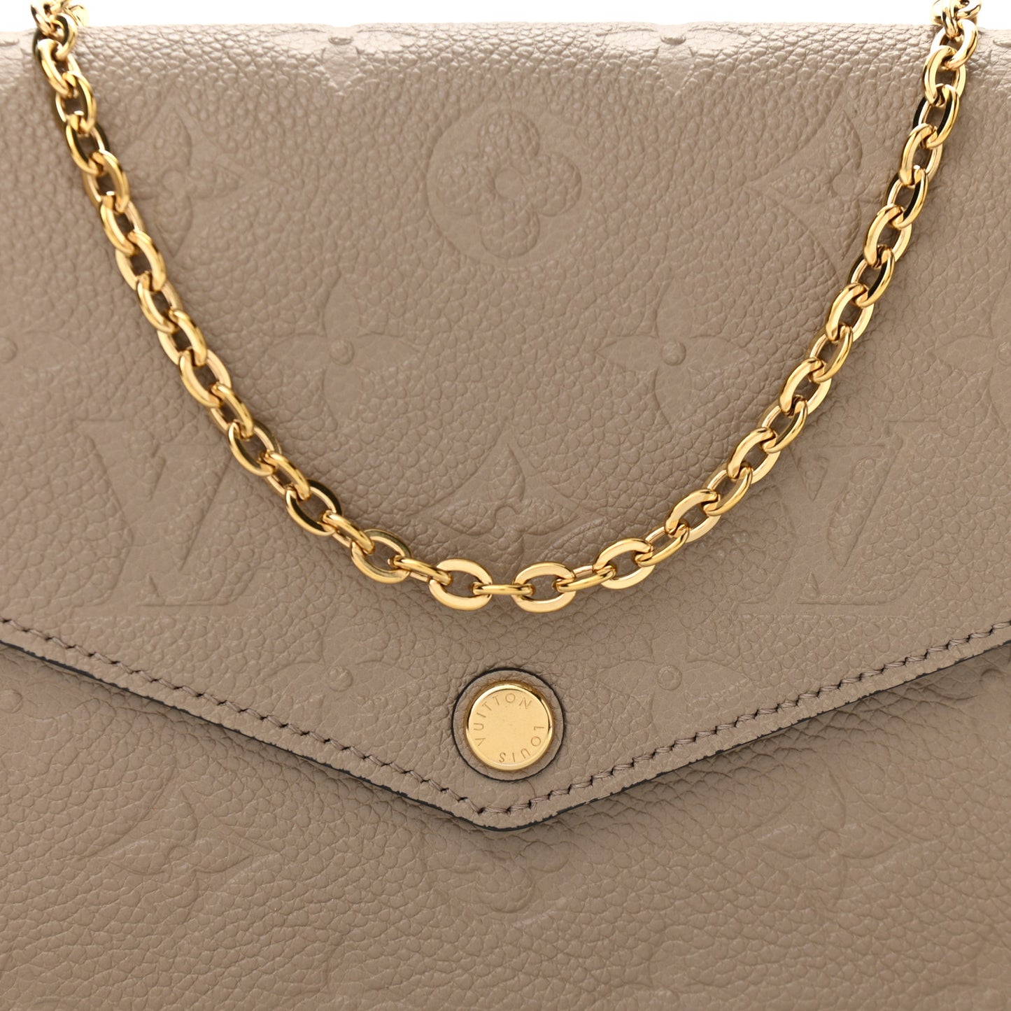 Empreinte Pochette Felicie Chain Wallet Tourterelle