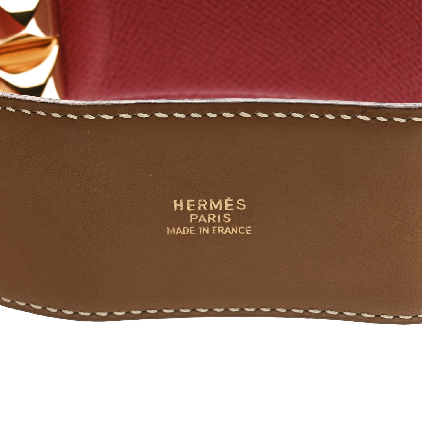 Epsom Collier De Chien CDC Belt 76 Rouge Casaque